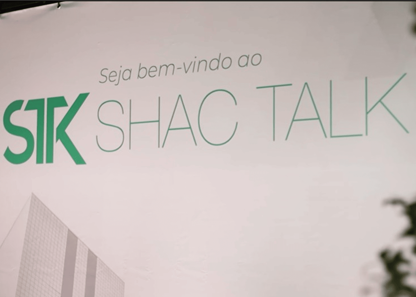 Seja bem-vindo ao SHAC TALK